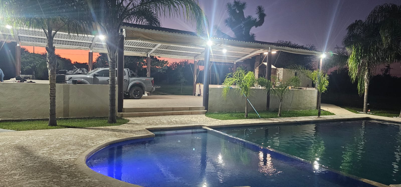 Palapa de eventos Quinta Anacahuitas